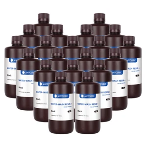 20KG Anycubic Black Water UV Resin Nero Washable Resina per LCD SLA Stampante 3D - Afbeelding 1 van 10