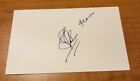 GERRY PENALOSA - BOXER  - AUTOGRAPH SIGNED-INDEXCARD-A122