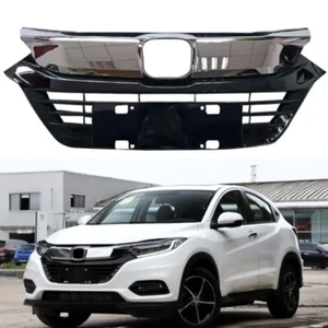 1PC Chrome Front Grille Fits for  Honda VEZEL HR-V 2020 2021 front grille - Picture 1 of 4