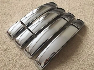 CUBIERTAS DE MANIJA DE PUERTA CROMADAS SE ADAPTA A LAND ROVER FREELANDER 2 2005-2014 - Imagen 1 de 2