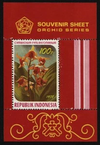 Indonesia 1978 - Mi-Nr. Bloque 28 ** - MNH - Orquídeas / Orquídeas - Imagen 1 de 1
