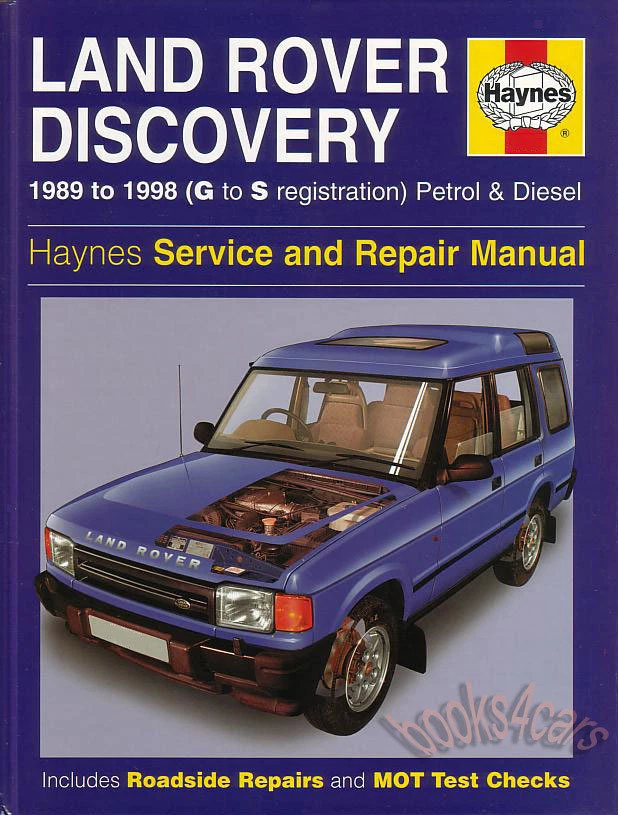 Manuale Di Servizio E Riparazione Per Land Rover Haynes Chilton - Immagine 1 di 1