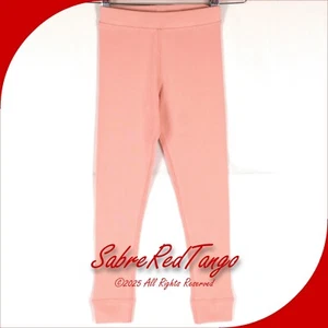 NWT HANNA ANDERSSON RIBBED STRETCH LEGGINGS BLUSH PINK 140 10 - Picture 1 of 4