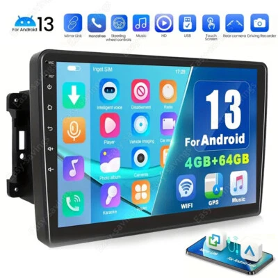 Android 13 Car Stereo Radio WIFI CarPlay GPS For GMC Yukon Chevy Silverado 64GB - Image 1 of 4