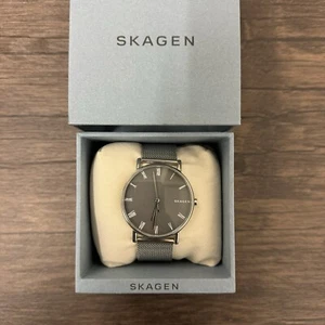 SKAGEN Signatur Stainless Steel Mesh Band Men's Watch SKW6428 Brand New - Picture 1 of 15