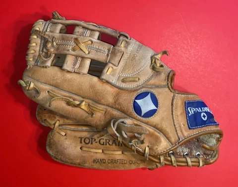 JIM RICE BOSTON RED SOX Spalding Baseball Glove Mit LHT MLB Pro Model Cover
