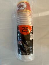 NFL Kansas City Chiefs 16oz Plastic Cups (25) Birthday Party Supplies Drink