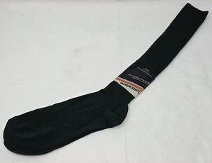 NWT VINTAGE INTERWOVEN OVER THE CALF MEN'S SOCKS GREEN MADE IN USA 10-13 - Picture 1 of 6