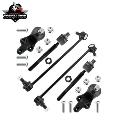 Kit de 6 piezas de rótula varilla estabilizadora barra estabilizadora enlace para Hyundai Kia Sedona 2006-2014 Foto 1 de 4