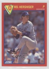 1989 Score 100 Hottest Players Box Set Orel Hershiser #35