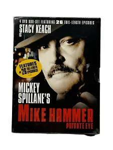 Mickey Spillanes Mike Hammer Private Eye Stacy Keach 4 DVD Set 26 Episodes NEW - Imagen 1 de 5