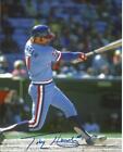 Toby Harrah autographed 8x10 Rangers Indians Yankees In Person Topps Vault #10