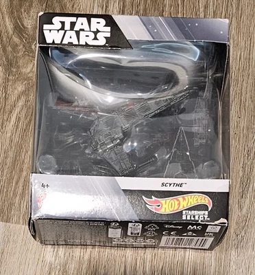 Disney Star Wars Hot Wheels Starships Select Guadaña Diecast Nave Espacial Foto 1 de 2
