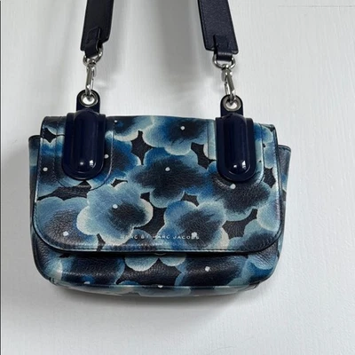 Bandolera Marc Jacobs Azul Floral Foto 1 de 4
