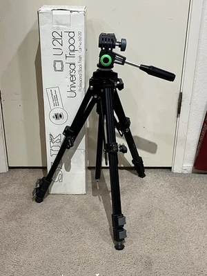 SLIK Universal U212 Camera Tripod Quick Release Mount Professional U-212 - Image 1 of 4