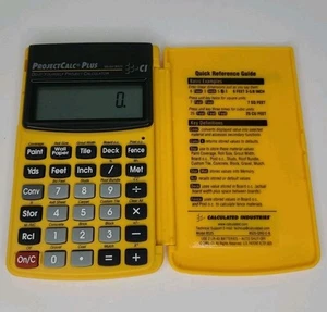 Project Calculator ProjectCalc Plus Model 8525 Calculated Industries Vintage - Picture 1 of 4