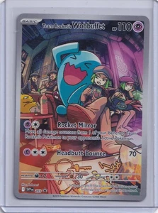 Team Rocket's Wobbuffet 203 Sv: Scarlet & Violet Promo Cards Holo - Near Mint - Picture 1 of 2