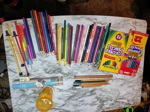 80 vintage coloring soft led pencils - Picture 1 of 12