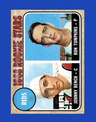 1968 年 Topps Set-Break #247 Johnny Bench EX-EXMINT(最小尺寸)(已更改库存) — 第 1/2 张图片