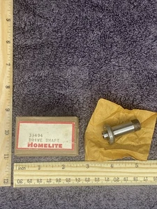Eje de transmisión Homelite 33494 nuevo stock antiguo nuevo en caja genuino OEM repuesto difícil de encontrar - Imagen 1 de 5