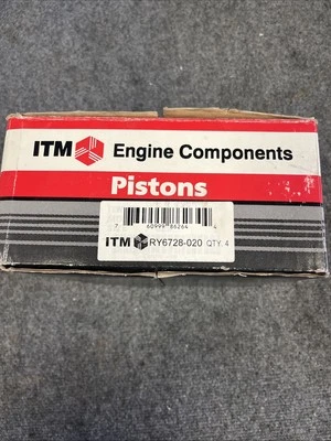 Pistons 4ze1 Heart Shaped .020 0.50mm Over Size Isuzu Trooper Rodeo Amigo  - Image 1 of 4