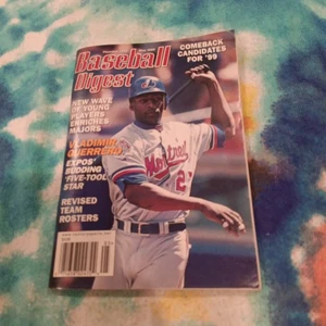 Baseball Digest -- May 1999 Vladimir Guerrero Alex Rodriguez Babe Ruth - Picture 1 of 10