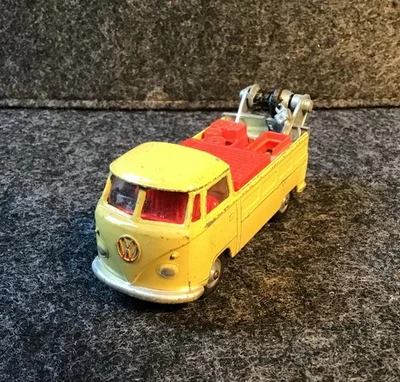 Selten!  Corgi Toys 490 VW T1 Abschleppwagen, 1:43, gut erhalten - Bild 1 von 4