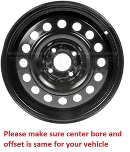 New Dorman 939-248 15 Inch Steel Wheel Rim fits 12-16 Nissan Versa 403009KC0A - Picture 1 of 8