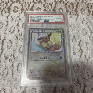 PSA 10 Eevee SC 014 020 Shiny Collection BW Rare Holo Pokemon Card - Picture 1 of 6