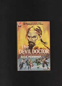 VINTAGE UK  PB.THE DEVIL DOCTOR.SAX ROHMER WDL#1023 NICE  - Picture 1 of 1