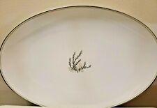 Noritake Japan CANDICE 5509 Fine China 16" Oval Serving Platter - Pussy Willow