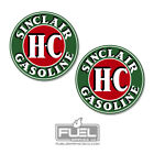 Sinclair Gasoline Premium Vintage Vinyl Decal / Sticker 2-Pack - Made in the USA