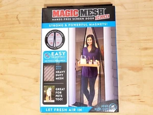 🚪Magic Mesh magnetic screen door - New in Original Box 🚪 - Picture 1 of 2