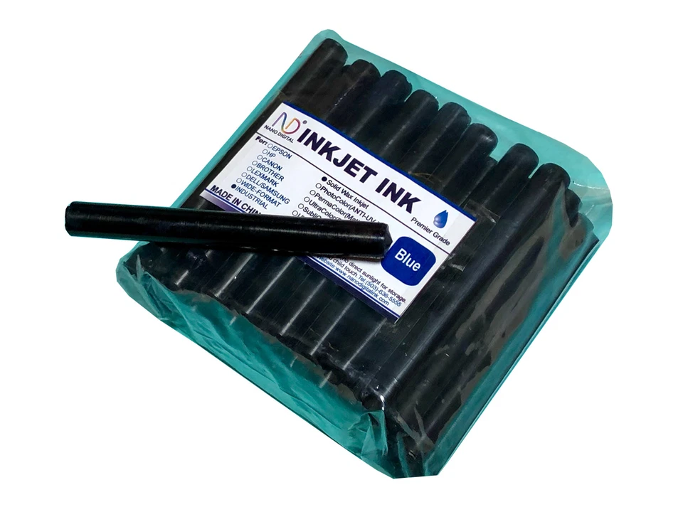 ND® Solid Wax Ink for Xerox hotmelting printhead digital printing Blue 400g - Image 1 of 1