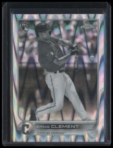 2022 Ernie Clement Topps Chrome Sonic Black & White RayWave #145 - Guardians