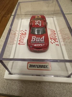1995 Matchbox Bud #25 Ken Hendricks Motorsports 1/64 Plastic Case #9 Of 6,500!!! - Image 1 of 4