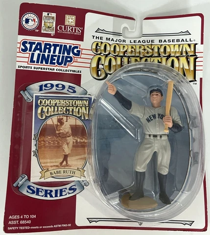 Babe Ruth Starting Lineup New York Yankees MLB 1995 Cooperstown Collection Cover