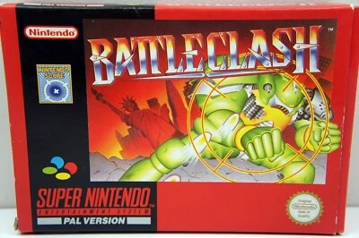Battleclash Boxed with Manual - Super Nintendo *VGC*- PAL - Free Postage - Image 1 of 4