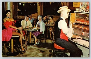 Postcard - Ragtime Bob Darch - Escape Hotel - Ft Lauderdale Florida - Picture 1 of 2
