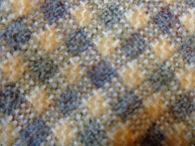 VICKY DAVIS 20 世纪 80 年代 ~ 复古格子羊毛正装衬衫领带 ~ PUNK EMO 全新波浪 ~ 58 — 第 1/4 张图片