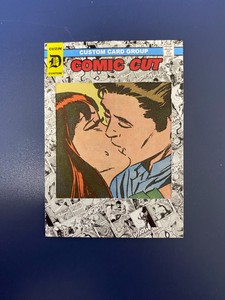 Custom hand made Peter Parker & Mary Jane Watson Custom Comic Cut Trading Card
