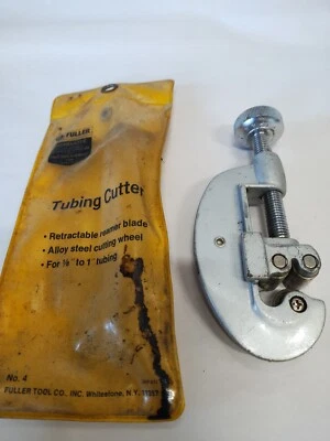 Fuller Tubing Cutter #4 Plumbing Tool 1/8" to 1" Japan Lightly Used - Image 1 of 4
