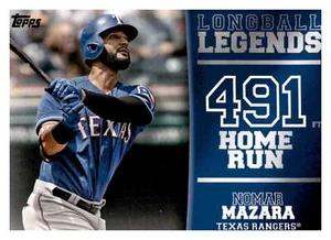 2018 Topps Longball Legends Nomar Mazara LL-31 - Picture 1 of 2