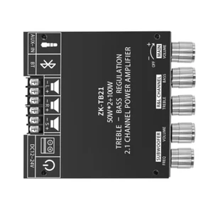 Hifi 2.1 Kanal Bluetooth 5.0 Digital Endstufe Subwoofer Audio Board USA - Bild 1 von 10