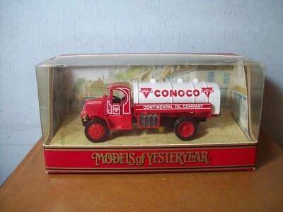 MATCHBOX MODELS OF YESTERYEAR Y23-B 1930 MACK AC CONOCO CONTINENTAL OIL COMPANY - Image 1 of 3