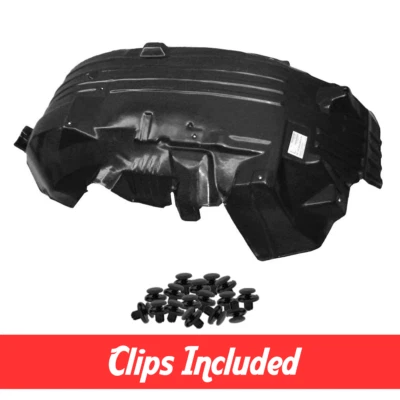 Front Left Driver Side Fender Liner w/ Clips For 2004-2010 Titan LE/SE NI1248107 Foto 1 de 4