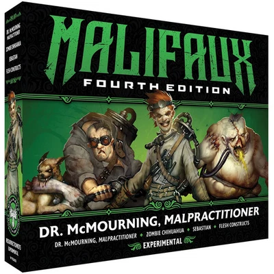 Wyrd Malifaux Cuarta Edición: Dr. McMourning, Malpractitioner WYR24203 Foto 1 de 3
