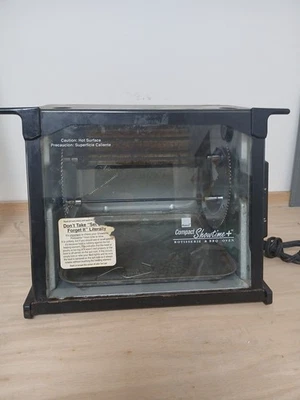 Ronco Compact Showtime Plus 3000 Acero Inoxidable Asador Barbacoa Horno Negro Foto 1 de 4