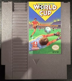 Nintendo Entertainment System NES - World Cup Soccer - 1990 Untested Storage