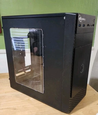 Rosewill micro ATX Mini Tower Computer Case with Acrylic Window and 5.25 Bay - Image 1 of 4
